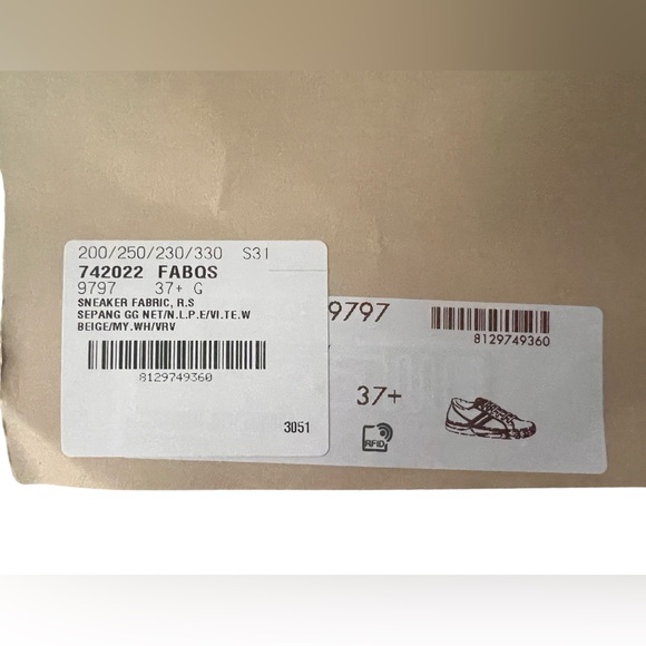 Gucci sneakers fabric RS - Picture 7 of 7